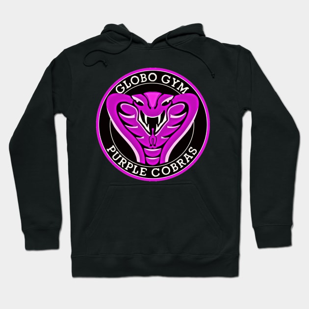 Purple Cobras Hoodie by Retrostuff